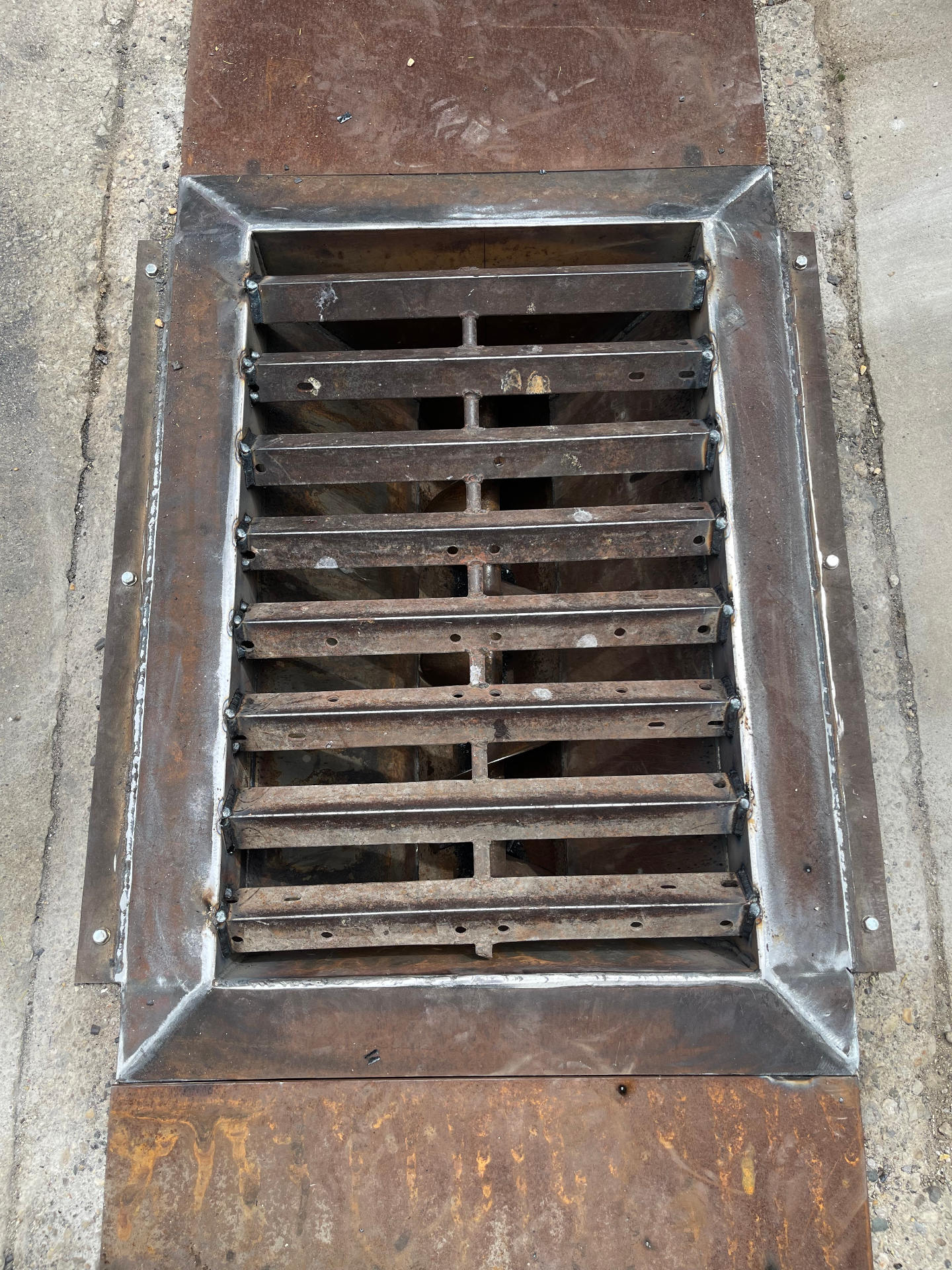 Fabricated Grate